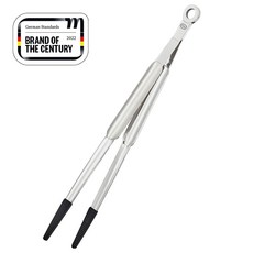 ROSLE 레슬레 실리콘 쿠킹 핀셋 스텐 집게 31cm 12986 ROSLE, 없음, 1개