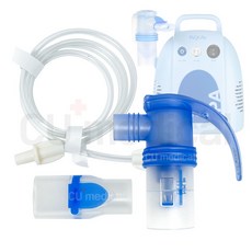 [CU메디칼] 파리보이 네블라이저 블루스파 키트 소모품 / 마스크+연결튜브+마우스피스+약통컵, 1세트