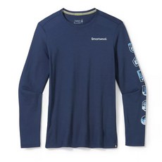 Smartwool 美麗諾羊毛長袖運動衫，袖子圖案設計，透氣舒適戶外運動適用