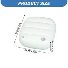 목욕 베개 욕조 목욕 베개 목 스파 풍선 쿠션 지원 흡입 컵 머리 받침 샤워 인체 공학적 쉘 욕실, [01] As Shown, 1개