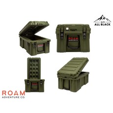 ROAM Adventure 車頂收納箱 105L 美國原裝進口 軍規防水防摔, 軍綠色