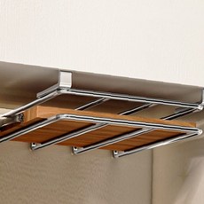 주방 싱크대 하부장 부착형 스테인리스 도마 행주 컵 접시 수납 건조 선반 거치대, 1개, 1단