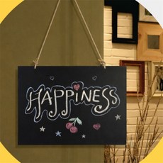 최주부 걸이형 블랙보드 걸이형메모보드