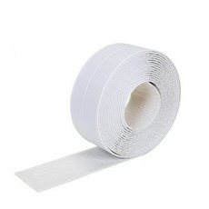 부자오빠 틈새방지 실리콘 투명 방수테이프 흰색 4개 묶음, 4개 (S - 길이 3m / 폭 2.2cm)