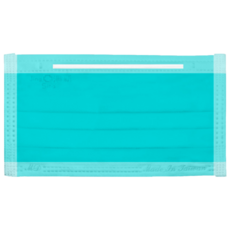 淨新 醫療口罩, 平面成人｜249.驚喜包_土耳其藍, 1個, 50片