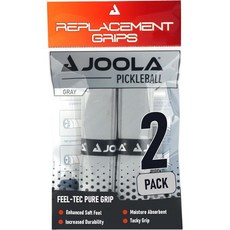 JOOLA 피클볼 패들 교체 그립 테이프 습기배출 랩, Gray, 1개