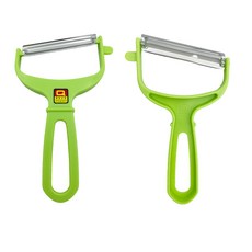 대흥 국산 점보 야채칼 1P 감자칼 양배추채칼 사선 슬라이서 샐러드칼, 1개, 연두색