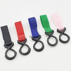찍찍이 유모차고리 유모차걸이 랜덤색상 2P 유모차악세사리