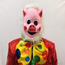 파티앤이벤트 복면가왕가면 파티가면 축제복면가면, 21.동물의왕국-돼지