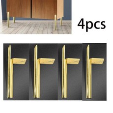 가구 다리 금속 헤비 듀티 테이블 소파 커피 책장 라운드, 1개, 1. golden 13CM