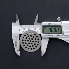 스테인레스 하수구 덮개 사각 거름망 식당 트랩 80mm, 1개, B. 304 원형 4cm