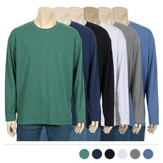 여성 긴팔 티셔츠 라운드 오버핏