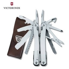維氏 Victorinox 瑞士 維氏 Victorinox 27用瑞士刀 SwissTool Spirit X 3.0224.L皮革, 1個