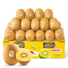 제스프리 썬골드키위 대용량, 1박스, 슈퍼점보 30~31개입 5.8kg내외