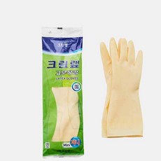 크린랲 고무장갑, 백색, 미니(XS), 3개