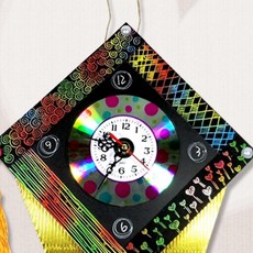 학사모 시계 만들기 과학놀이