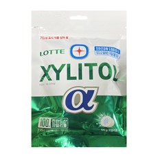 롯데 자일리톨 알파 오리지널 리필, 195g, 1개