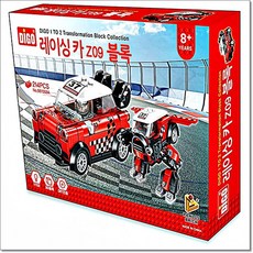 디고 레이싱카 제트09 블록 장난감 자동차 만들기