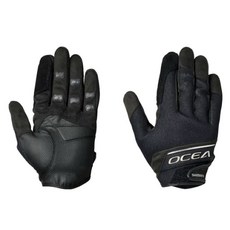SHIMANO OCEA 彈性保暖防寒手套, 黑色,2XL, 1個