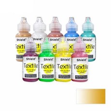텍스타일 37ml 금색 1P 섬유물감 옷염색약, 1