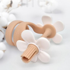 마마스템 잼잼몬스터 세르펜트블룸 손목 치발기 국민 아기 꽃치발기 KC SGS USA, 2.코튼핑크, 1개, 케이스 포함