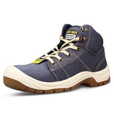 台灣製勞保鞋 工作鞋 牛皮輕量鋼頭安全鞋 舒適透氣耐磨防滑工作鞋工地安全防護首選, 043海之藍, 1個