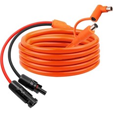 40FT 태양광 패널 커넥터와 DC 8mm 어댑터 케이블 12AWG14AWG 태양광 케이블 코드DC80207909 포함 Jackery Anker GZ Yeti BLUET 휴대용, 15FT