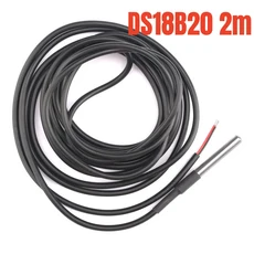 방수 온도 컨트롤러 센서 프로브 DS18B20 NTC 10K 1% 3950 서미스터 W1209 STC-1000 W3001 온도 조절기 0.5, 01 DS18B20 2m
