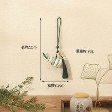 端午節手編葫蘆擺件, 綠色葫蘆, 1個
