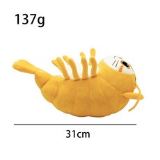 이탈리안 브레인롯 인형 Italian Brain Rot, 사진과 같음, 새우 고양이, 1개