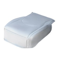 루젠 4세대 카니발 KA4 차량용 방석 쿠션, 1개, 1열 조수석 미스티그레이