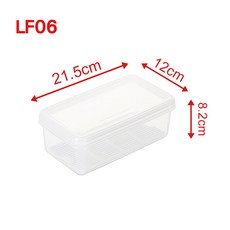 KEYWAY 聯府 名廚6號長型保鮮盒 (1500ml/4入組) LF06 備料盒 附濾網 可機洗 台灣製, 4個, 1個裝