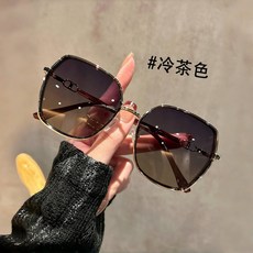 DFMEI 新款大框偏光墨鏡女款適合方圓臉太陽鏡顯臉小高級感