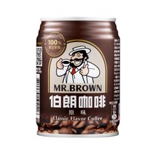 伯朗咖啡 經典原味 240ml, 1箱, 24個裝