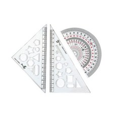 스타박스 제도 삼각자 각도기 세트 fnv*48072wv, 본상품