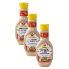 오뚜기 1000아일랜드드레싱 250g 3개, 1세트