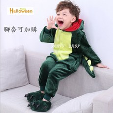 【台灣發貨】可愛綠/紅恐龍/黃皮卡丘裝 萬聖節服裝/聖誕節服裝/兒童變裝