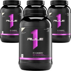 RULE1 乳清蛋白粉 香草奶油風味, 952g, 4桶