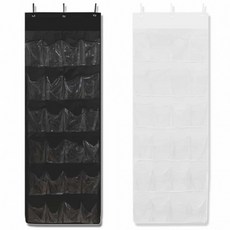 다용도 접이식 문걸이 벽걸이 행거 도어훅 후크 옷걸이, 블랙