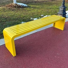 백화점 의자 라운지 놀이 병원, 옐로우 길이 180x폭 40x높이 45