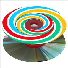 피젯스피너로 착시 회전판 만들기, 1개