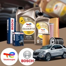 쉐보레 이쿼녹스(18~19) 1.6d 디젤 토탈 쿼츠 이네오 넥스 5W30 엔진오일 필터 패키지