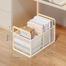 책을 보관할 수 있는 이동식 책장 아래에 정리대 쉬운 소형 카트 탄소강 선반, Charcoal Gray