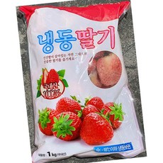 다솜 냉동딸기 홀 무가당 1kg 과일 냉동과일 베이킹, 1개