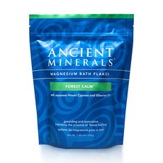 Ancient Minerals 750g 마그네슘 목욕 플레이크 고농도 염화 마그네슘 입욕제