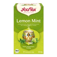 독일 요기티 레몬 민트 아유르베다 허브차 티백 YOGI TEA, 17개입, 5개
