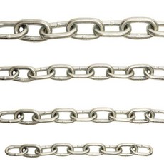 쇠사슬체인 종류 규격 개줄 가드라인 출입금지용 주차장 열쇠용, 5개