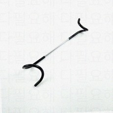 캠핑 다용도 랜턴걸이 행거 거치대 무타공 돼지꼬리 후크 걸이, 블랙