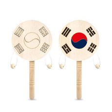 흔들이북 태극기 미니북 악기 소고 도리도리북 만들기 꾸미기, 1개