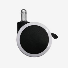 RM디자인 캐스타 의자 PC방 사무용 바퀴, (60mm), 1개, 캐스타_08-2브레이크 화이트
